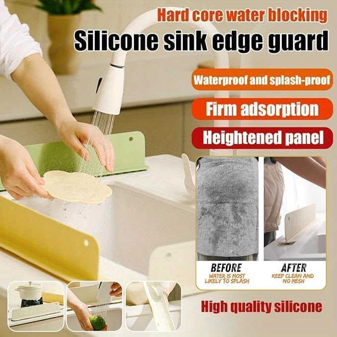 SplashShield Pro™ Premium Kitchen Sink Splash Guard | Buy 1 Get 1 FREE