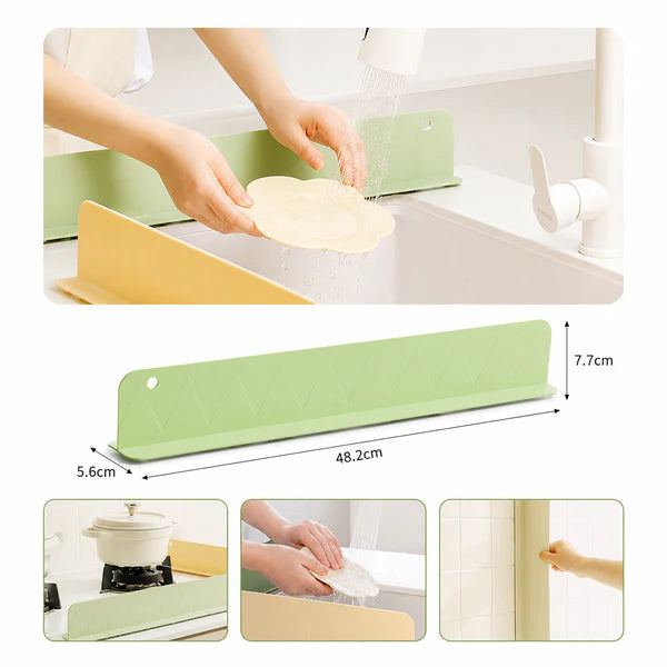 SplashShield Pro™ Premium Kitchen Sink Splash Guard | Buy 1 Get 1 FREE