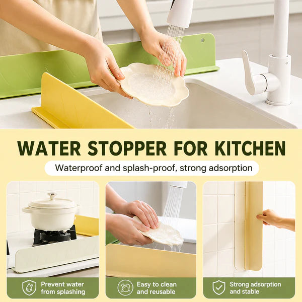 SplashShield Pro™ Premium Kitchen Sink Splash Guard | Buy 1 Get 1 FREE