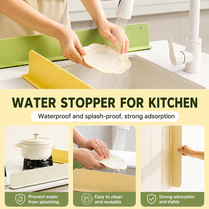 SplashShield Pro™ Premium Kitchen Sink Splash Guard | Buy 1 Get 1 FREE