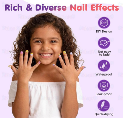 Premium Design Nail Pen Collection ( 12 Color Set )