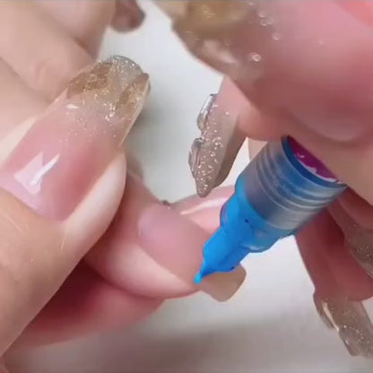Premium Design Nail Pen Collection ( 12 Color Set )